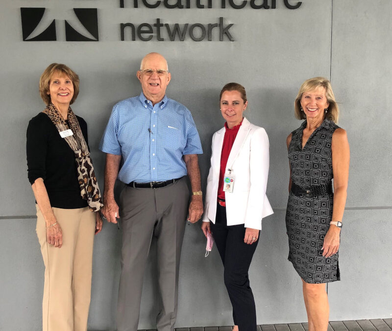 Scribner visits namesake office