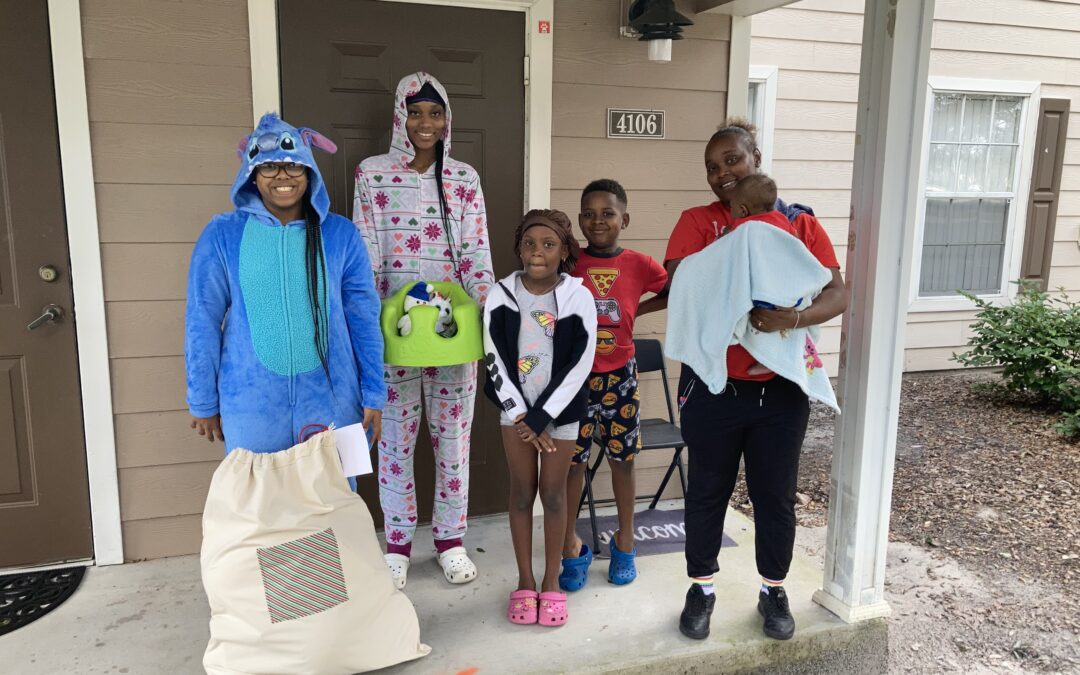 CRC partners to help mother of five with Christmas