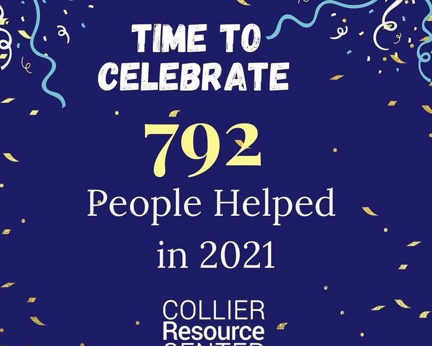 792 people helped CRC in 2021